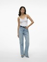 Vero Moda Bílé tílko s krajkou VERO MODA Inge