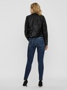 Vero Moda Černý koženkový křivák VERO MODA Kerriultra