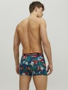 Jack & Jones Sada tří boxerek v modré a černé barvě Jack & Jones Flower