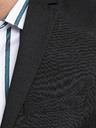 Jack & Jones Černé pánské sako s příměsí vlny Jack & Jones Solaris