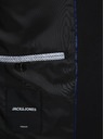 Jack & Jones Černé pánské sako s příměsí vlny Jack & Jones Solaris