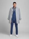Jack & Jones Modré oblekové sako s příměsí vlny Jack & Jones Solaris