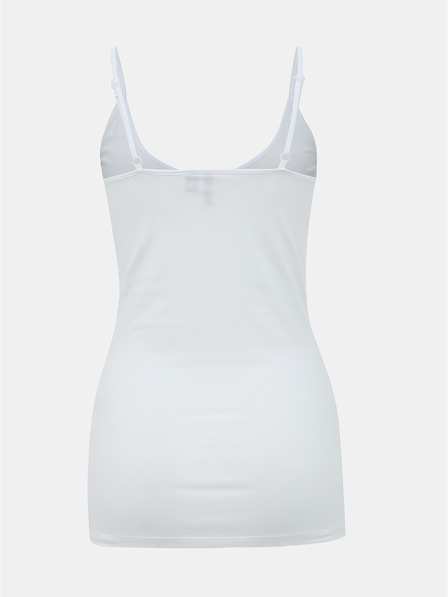 Vero Moda Bílé basic tílko VERO MODA Maxi My