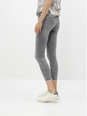 ONLY Šedé zkrácené skinny fit džíny ONLY Blush