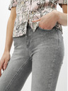 ONLY Šedé zkrácené skinny fit džíny ONLY Blush