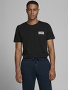 Jack & Jones Černé tričko Jack & Jones Corp