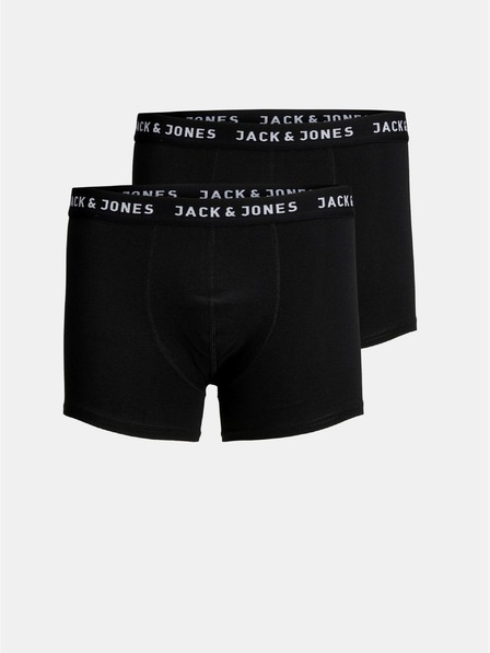Jack & Jones Sada dvou černých boxerek Jack & Jones Jon