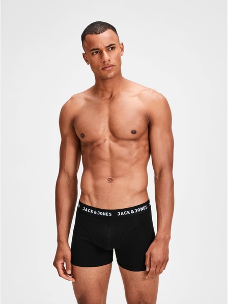 Jack & Jones Sada dvou černých boxerek Jack & Jones Jon