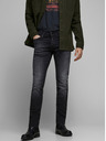 Jack & Jones Černé slim fit džíny Jack & Jones Glenn