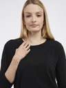 ONLY Černý svetrový top ONLY Glamour