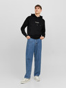 Jack & Jones Černá  pánská mikina s kapucí Jack & Jones Vesterbro