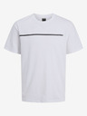 Jack & Jones Bílé pánské tričko Jack & Jones Fusion