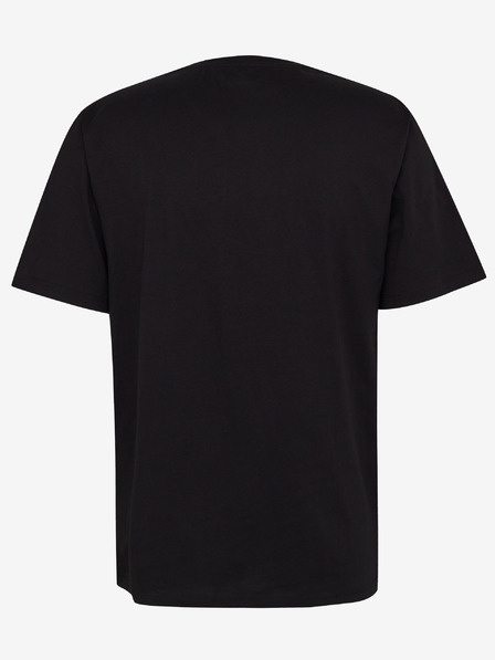 Jack & Jones Černé pánské tričko Jack & Jones