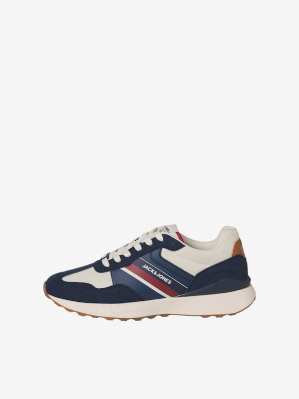 Jack & Jones Krémovo-modré pánské tenisky Jack & Jones