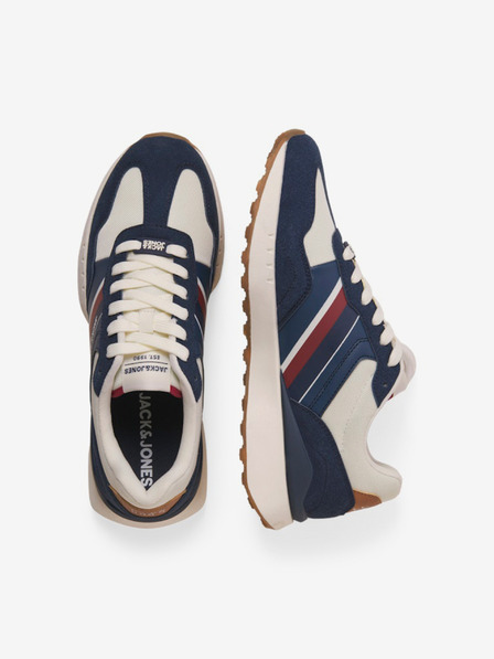 Jack & Jones Krémovo-modré pánské tenisky Jack & Jones