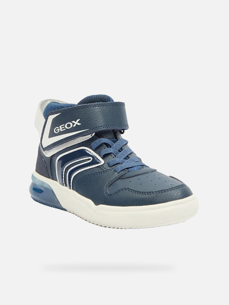 Geox Modré chlapecké tenisky Geox Grayjay