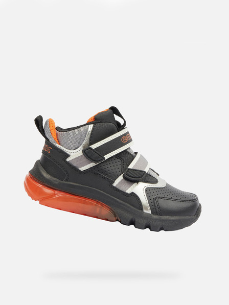 Geox Černé chlapecké tenisky Geox Ciberdron