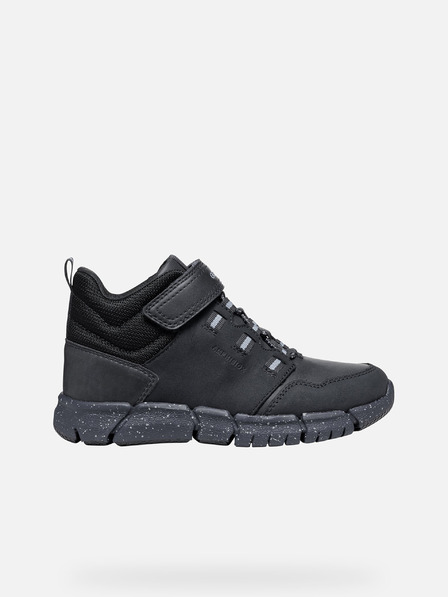 Geox Černá chlapecká kotníková obuv Geox Flexyper  B Abx
