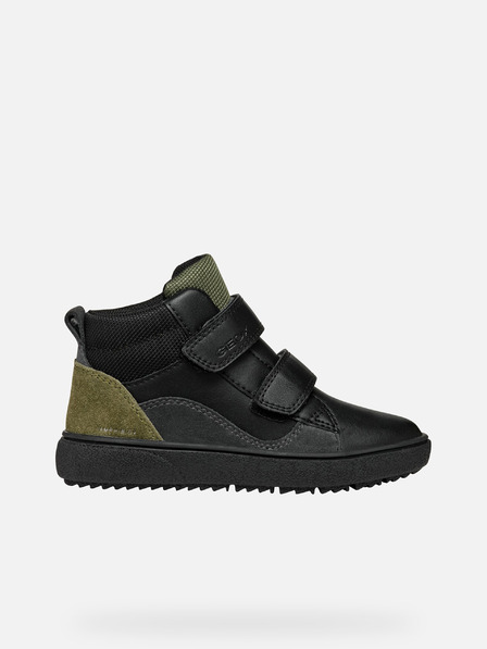 Geox Černé chlapecké tenisky Geox Theleven  B Abx