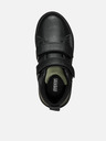 Geox Černé chlapecké tenisky Geox Theleven  B Abx