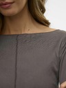 Vero Moda Hnědé dámské tričko Vero Moda Maggie