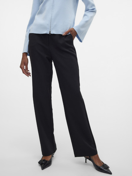 Vero Moda Černé dámské kalhoty Vero Moda Clair