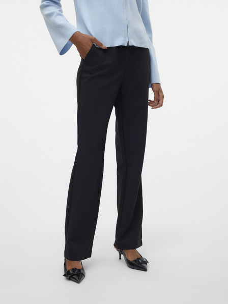Vero Moda Černé dámské kalhoty Vero Moda Clair