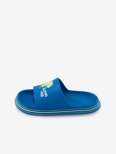 ALPINE PRO Modré dětské pantofle ALPINE PRO LARINO