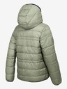 ALPINE PRO Khaki-modrá dětská oboustranná zimní bunda ALPINE PRO EROMO