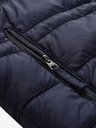 ALPINE PRO Khaki-modrá dětská oboustranná zimní bunda ALPINE PRO EROMO