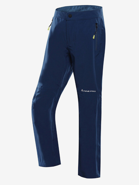 ALPINE PRO Modré dětské oudoorové kalhoty ALPINE PRO Zonero