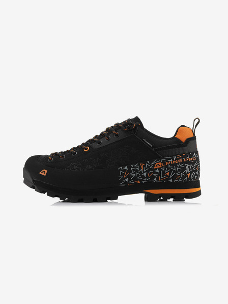 ALPINE PRO Outdoorová obuv s membránou ptx ALPINE PRO WASDE černá