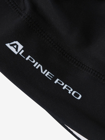 ALPINE PRO Funkční čepice s bambulí ALPINE PRO ABERE black