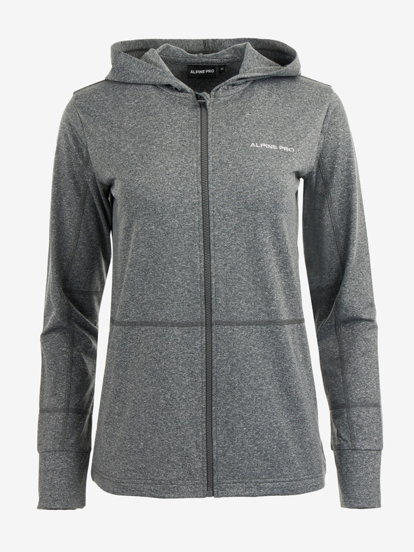 ALPINE PRO Dámská mikina ALPINE PRO e smoked pearl