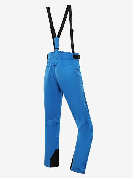 ALPINE PRO Pánské lyžařské kalhoty s membránou ptx ALPINE PRO OSAG electric blue lemonade