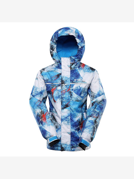 ALPINE PRO Dětská lyžařská bunda s membránou ptx snow ALPINE PRO KIWERO blue aster varianta pb