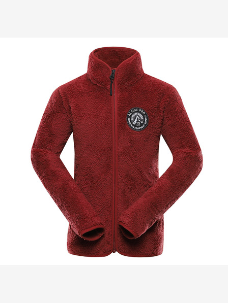 ALPINE PRO Dětská mikina supratherm ALPINE PRO FERADO merlot