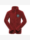 ALPINE PRO Dětská mikina supratherm ALPINE PRO FERADO merlot