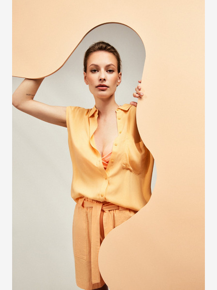 Moodo Oranžová halenka Moodo