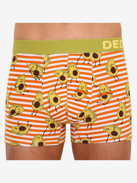 Dedoles Zelené veselé pánské boxerky Dedoles Vtipné avokádo