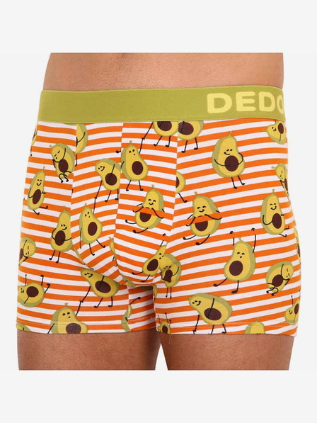 Dedoles Zelené veselé pánské boxerky Dedoles Vtipné avokádo