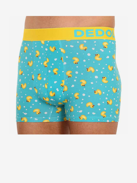 Dedoles Světle modré veselé pánské boxerky Dedoles Kačenky