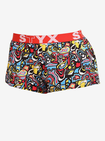 Styx Dámské trenky Styx art sportovní guma skica