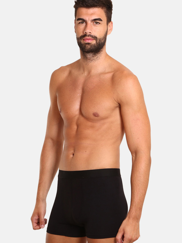 Nedeto Sada deseti pánských boxerek v černé barvě Nedeto