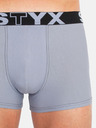 Styx Sada tří - pánské boxerky Styx sportovní guma vícebarevné