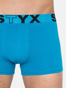 Styx Sada tří - pánské boxerky Styx sportovní guma vícebarevné