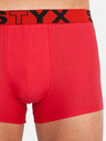 Styx Sada tří - pánské boxerky Styx sportovní guma vícebarevné