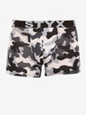 Styx Bílo-šedé pánské army boxerky Styx long art Maskáč