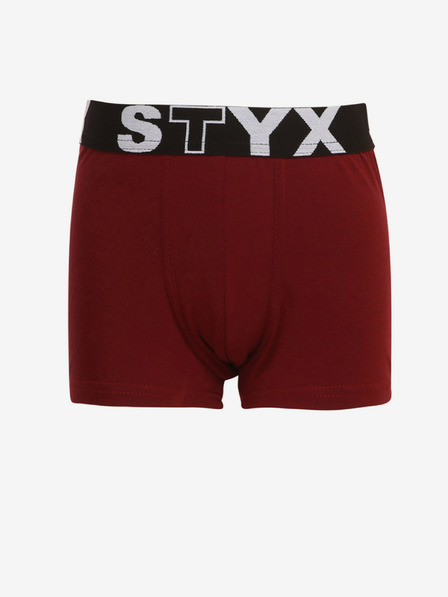 Styx Vínové klučičí boxerky Styx