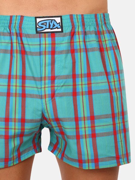 Styx Pánské trenky Styx klasická guma vícebarevné